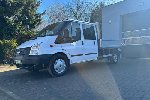 Ford Transit 2012 2.2 155KM Skrzynia Brygadówka 7 osobowy Klimatyzacja Tempomat