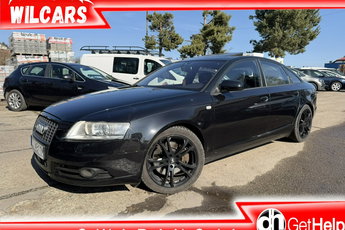 Audi A6 Klimatronic, Podgrz. fotele przód i tył, Hak, Quattro, Skóra, Navi