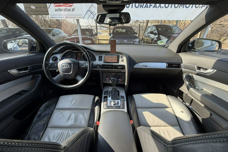 Audi A6 Klimatronic, Podgrz. fotele przód i tył, Hak, Quattro, Skóra, Navi zdjęcie 13