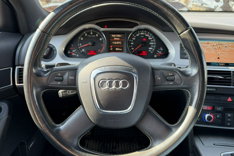 Audi A6 Klimatronic, Podgrz. fotele przód i tył, Hak, Quattro, Skóra, Navi zdjęcie 18