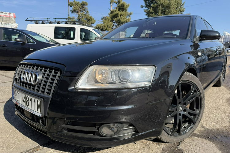 Audi A6 Klimatronic, Podgrz. fotele przód i tył, Hak, Quattro, Skóra, Navi zdjęcie 2