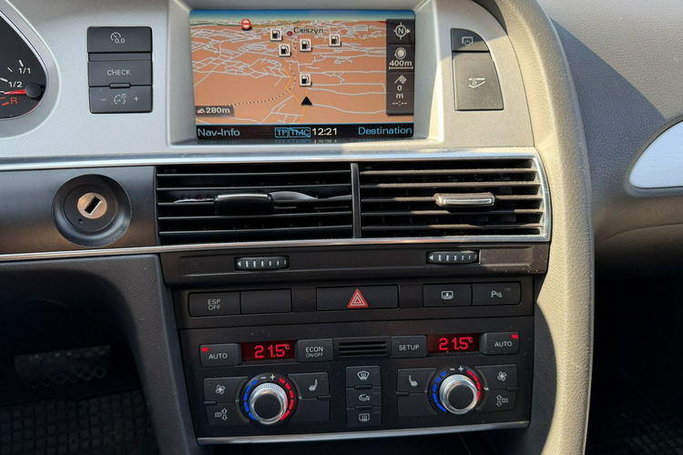 Audi A6 Klimatronic, Podgrz. fotele przód i tył, Hak, Quattro, Skóra, Navi zdjęcie 20