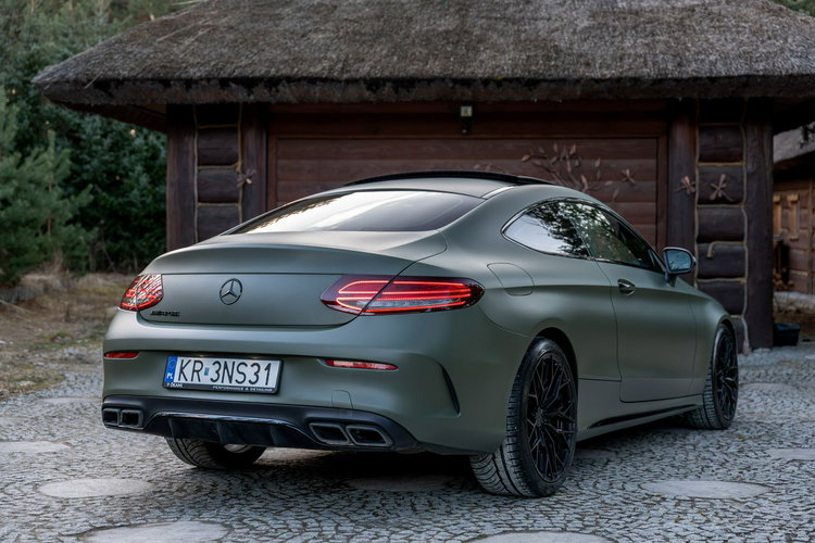Mercedes C 43 AMG Coupe / 3.0 367KM / 4-Matic 9G-Tronic / FullBody PPF / Concaver / Fv zdjęcie 13