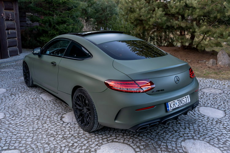 Mercedes C 43 AMG Coupe / 3.0 367KM / 4-Matic 9G-Tronic / FullBody PPF / Concaver / Fv zdjęcie 2