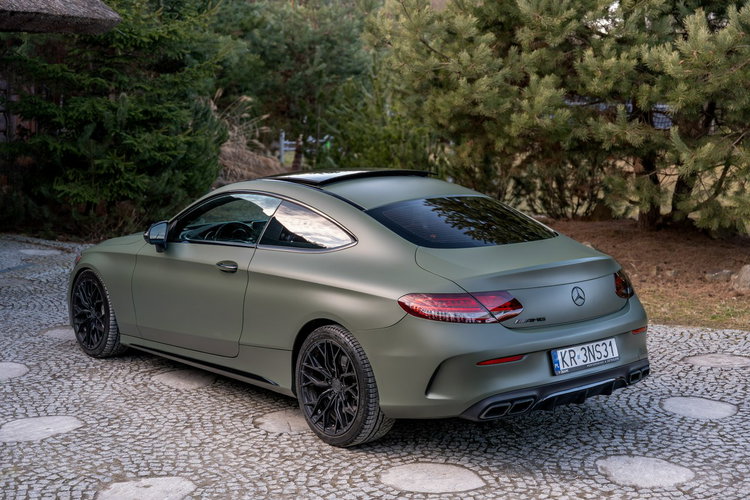 Mercedes C 43 AMG Coupe / 3.0 367KM / 4-Matic 9G-Tronic / FullBody PPF / Concaver / Fv zdjęcie 24
