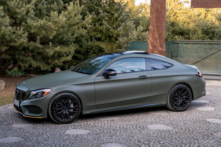 Mercedes C 43 AMG Coupe / 3.0 367KM / 4-Matic 9G-Tronic / FullBody PPF / Concaver / Fv zdjęcie 31