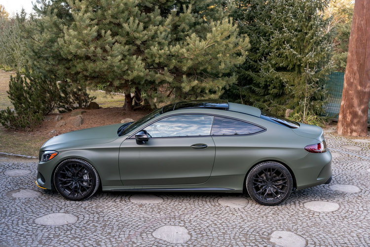 Mercedes C 43 AMG Coupe / 3.0 367KM / 4-Matic 9G-Tronic / FullBody PPF / Concaver / Fv zdjęcie 7