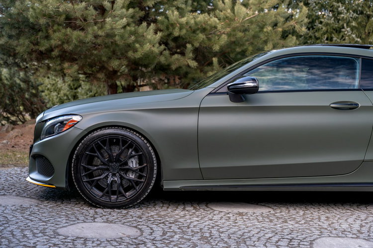 Mercedes C 43 AMG Coupe / 3.0 367KM / 4-Matic 9G-Tronic / FullBody PPF / Concaver / Fv zdjęcie 8
