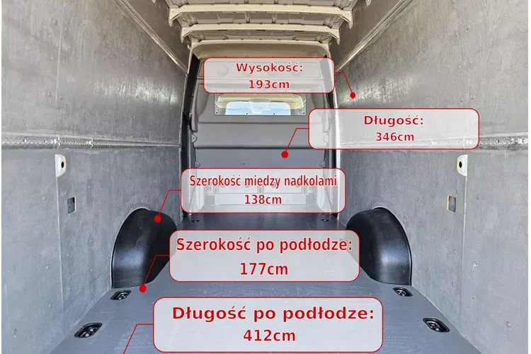 Volkswagen Crafter L5H2 109999zł NETTO Brygadówka 7 osób 2.0TDi/140KM zdjęcie 15