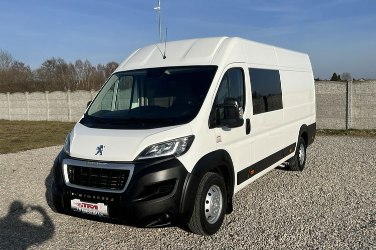Peugeot Boxer 7-osob. Doka_Brygadowy GWARANCJA L4H2 MAXI zdjęcie 2