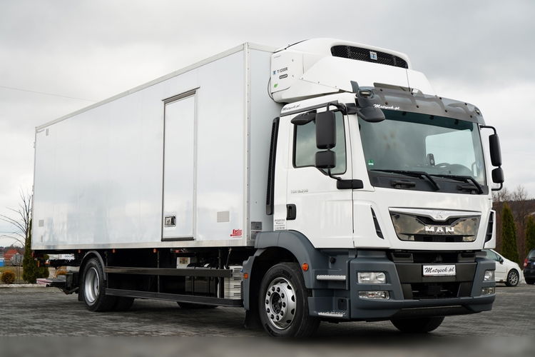 MAN TGM 12.290 / 4x2 / CHŁODNIA 7.8 M / AGREGAT THERMO KING T-1200 R / WINDA ZAŁADOWCZA / MUTLITEMPERATURA / DHOLLANDIA zdjęcie 2