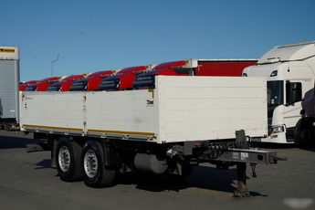 ORTEN / PRZYCZEPA BURTOWA 6, 5M / DO BUDOWLANKI / OŚ PODNOSZONA / SAF /