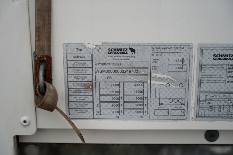 Schmitz -CARGOBULL / FIRANKA / STANDARD / PLANDEKA ZBROJONA zdjęcie 29