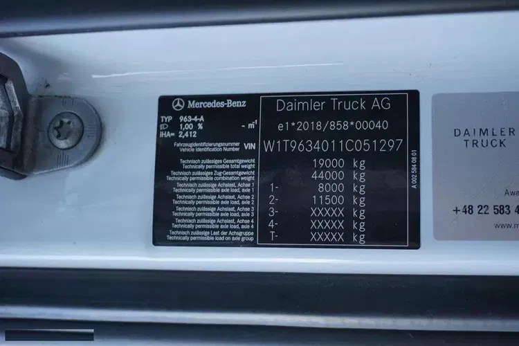 Mercedes ACTROS L / 1848 / EURO 6 / MP 5 / GIGA SPACE zdjęcie 10