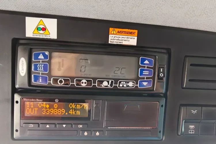 Mercedes ACTROS 2530 IZOTERMA CARRIER SUPRA 1050 zdjęcie 11