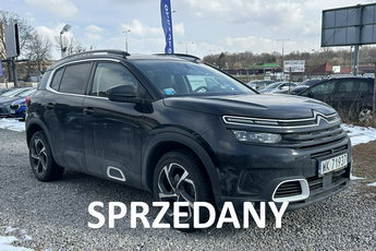 Citroen C5 Aircross Salon Polska Poleasingowy I właściciel Serwis ASO VAT 23% Bezwypadkowy