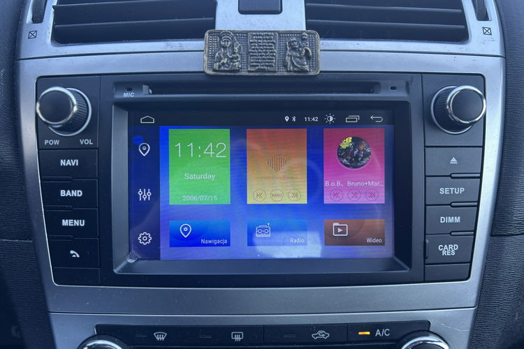 Toyota Avensis Salon Polska Bezwypadkowy Stan Bardzo Dobry benzyna gaz zdjęcie 22