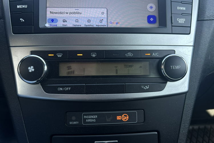 Toyota Avensis Salon Polska Bezwypadkowy Stan Bardzo Dobry benzyna gaz zdjęcie 24