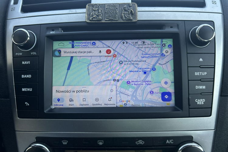 Toyota Avensis Salon Polska Bezwypadkowy Stan Bardzo Dobry benzyna gaz zdjęcie 25