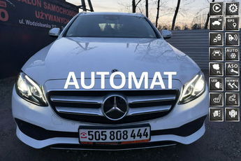 Mercedes E 200 Full-Led. Automat. Niski przebieg.