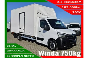 Renault Master Kontener 8 ePAL 89999zł NETTO 2.3 dCi/163KM