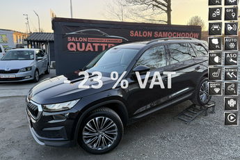 Skoda Kodiaq Salon Polska . VAT 23. Serwis ASO. Virtualny kokpit. Automat DSG