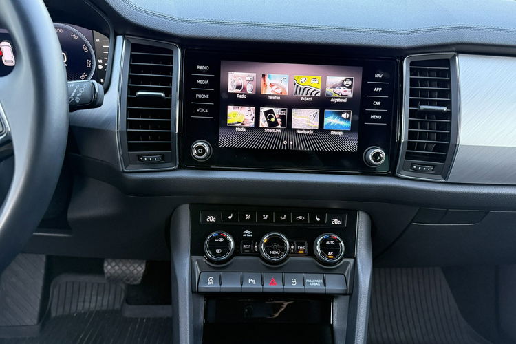 Skoda Kodiaq Salon Polska . VAT 23. Serwis ASO. Virtualny kokpit. Automat DSG zdjęcie 19