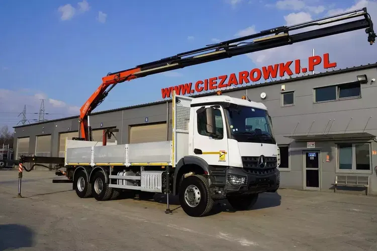 Mercedes Arocs 2636 6x4 / Fassi F195A.0.24 / 660 MTH / Pilot / rotator / 170 tys. km zdjęcie 1