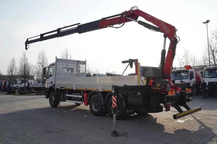 Mercedes Arocs 2636 6x4 / Fassi F195A.0.24 / 660 MTH / Pilot / rotator / 170 tys. km zdjęcie 5
