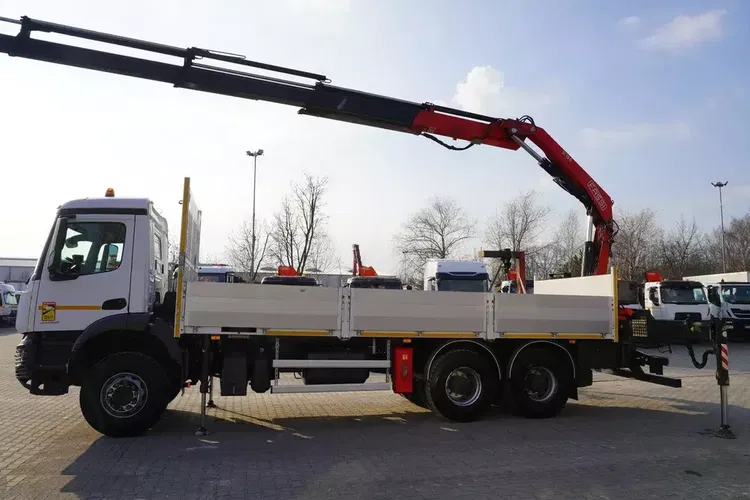 Mercedes Arocs 2636 6x4 / Fassi F195A.0.24 / 660 MTH / Pilot / rotator / 170 tys. km zdjęcie 6