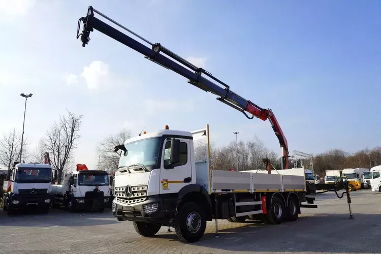 Mercedes Arocs 2636 6x4 / Fassi F195A.0.24 / 660 MTH / Pilot / rotator / 170 tys. km zdjęcie 7