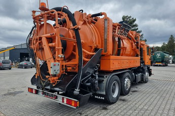 MAN WUKO HELMERS KROLL KOMBI DO CZYSZCZENIA KANAŁÓW WUKO asenizacyjny separator beczka odpady czyszczenie kanalizacja