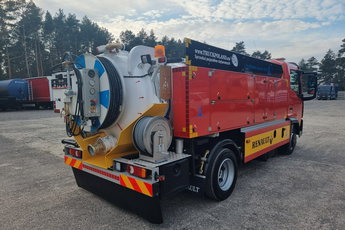 Renault GAMA D LARSEN CITYFLEX 204 COMBI WUKO DO CZYSZCZENIA KANAŁÓW WUKO asenizacyjny separator beczka odpady czyszczenie kanalizacja