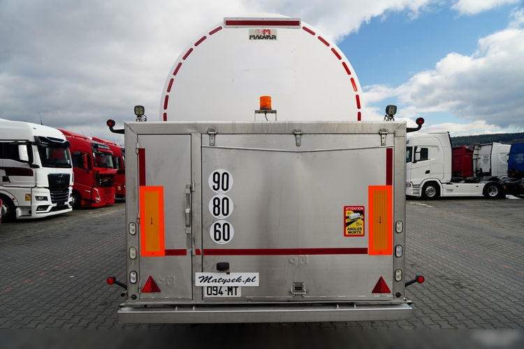 Magyar / CYSTERNA SPOŻYWCZA / 30 000 L / OŚ PODNOSZONA / OŚ SKRĘTNA / - zdjęcie 12