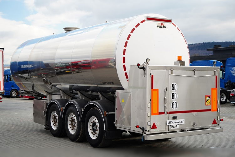 Magyar / CYSTERNA SPOŻYWCZA / 30 000 L / OŚ PODNOSZONA / OŚ SKRĘTNA / - zdjęcie 4