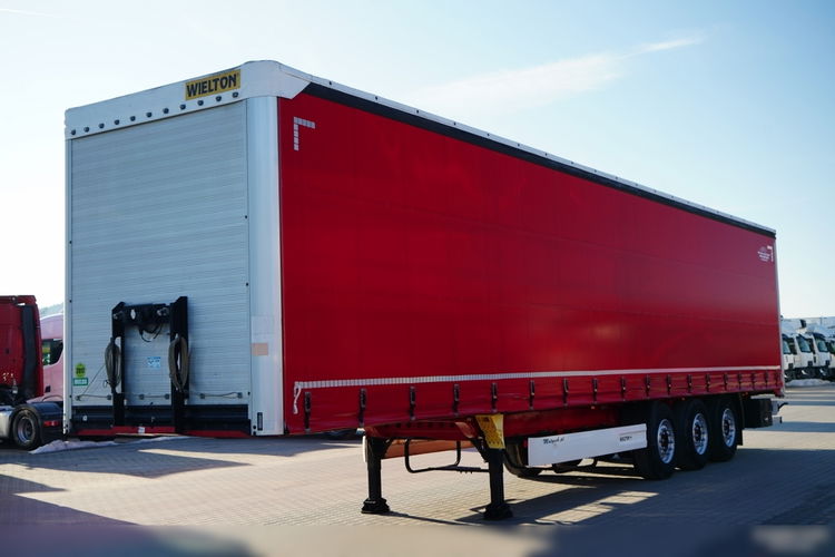 Wielton / FIRANKA STANDARD / MULDA DO STALI - 9 M / OŚ PODNOSZONA / SAF / zdjęcie 3