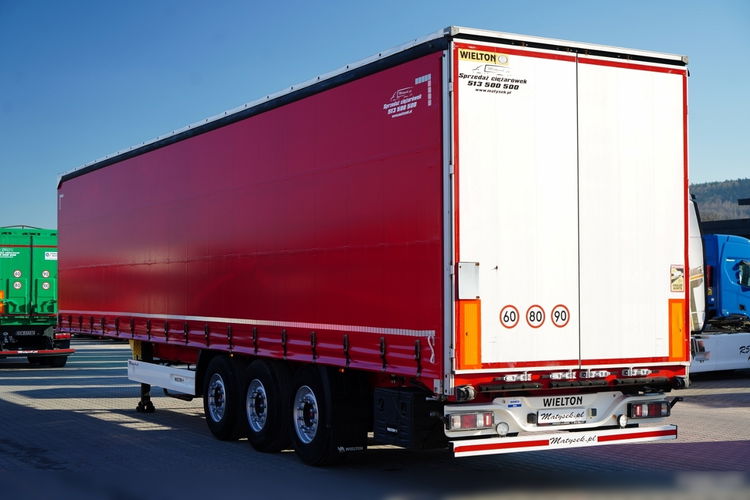 Wielton / FIRANKA STANDARD / MULDA DO STALI - 9 M / OŚ PODNOSZONA / SAF / zdjęcie 6