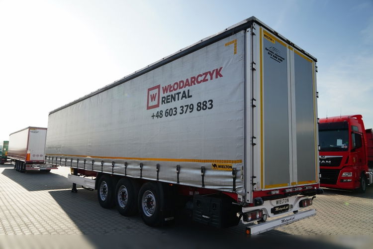 Wielton / FIRANKA STANDARD / MULDA DO STALI - 9 M / OŚ PODNOSZONA / SAF / zdjęcie 3