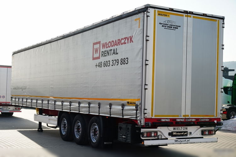 Wielton / FIRANKA STANDARD / MULDA DO STALI - 9 M / OŚ PODNOSZONA / SAF / zdjęcie 4