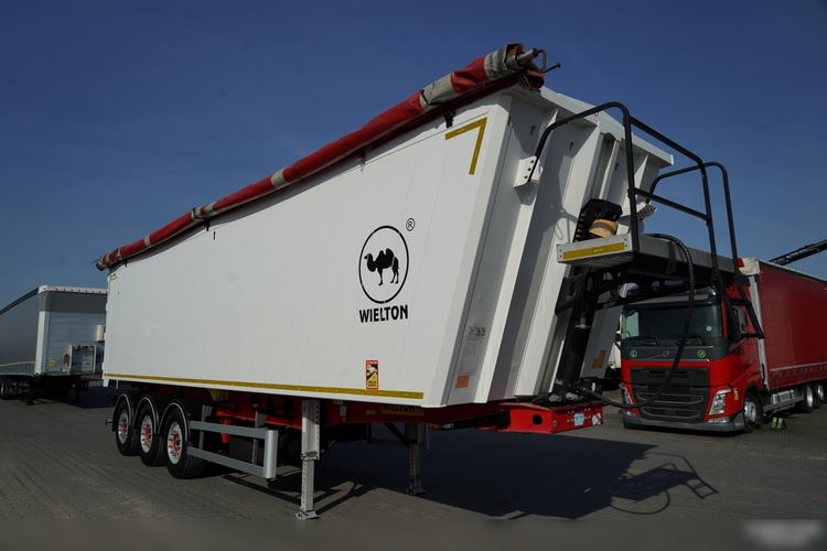 Wielton / WYWROTKA 55 M3 / ALUMINIOWA / OŚ PODNOSZONA / OSIE SAF / ALUFELGI  zdjęcie 2