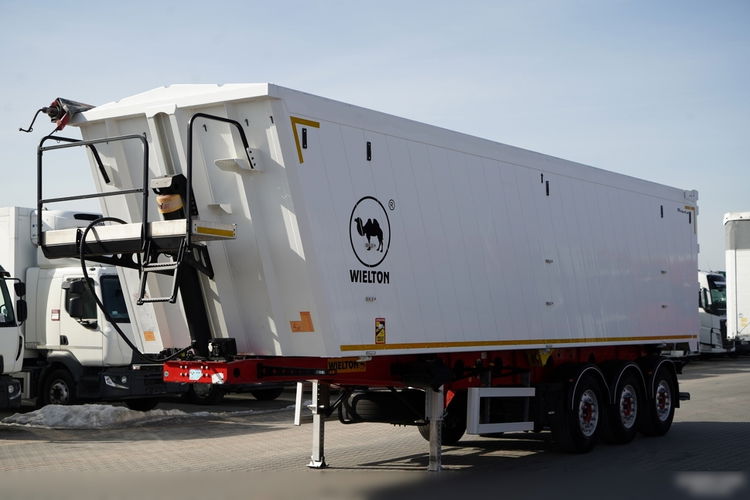 Wielton / WYWROTKA 55 M3 / ALUMINIOWA / OŚ PODNOSZONA / OSIE SAF / ALUFELGI  zdjęcie 3