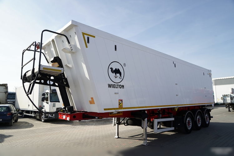 Wielton / WYWROTKA 55 M3 / ALUMINIOWA / OŚ PODNOSZONA / OSIE SAF / ALUFELGI  zdjęcie 4