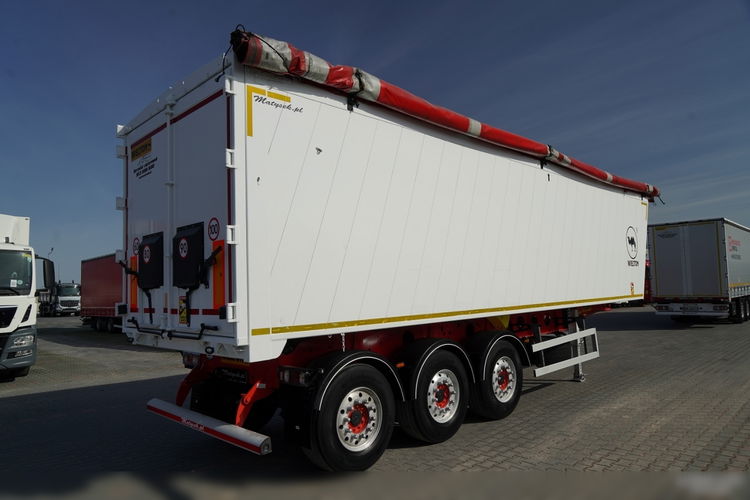 Wielton / WYWROTKA 55 M3 / ALUMINIOWA / OŚ PODNOSZONA / OSIE SAF / ALUFELGI  zdjęcie 8