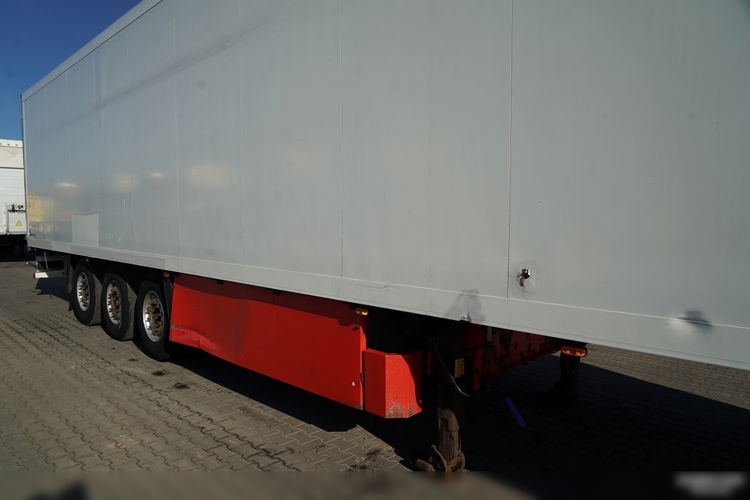 SCHMITZ CARGOBULL / CHŁODNIA / THERMO KING SL-400e / OŚ PODNOSZONA / KOSZ NA PALETY zdjęcie 9
