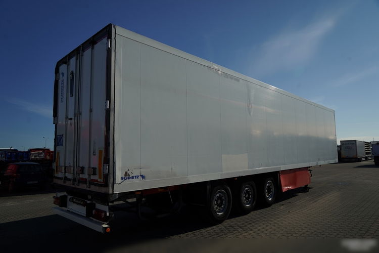 SCHMITZ CARGOBULL / CHŁODNIA / THERMO KING SL-400e / OŚ PODNOSZONA / KOSZ NA PALETY zdjęcie 8