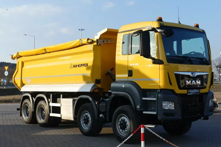 TGS 41.470 / 8x8 / WYWROTKA KH-KIPPER / MANUAL / NISKI PRZEBIEG / zdjęcie 17