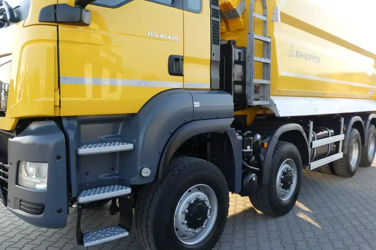 TGS 41.470 / 8x8 / WYWROTKA KH-KIPPER / MANUAL / NISKI PRZEBIEG / zdjęcie 18