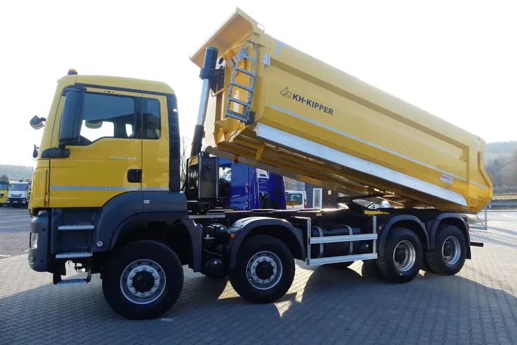 TGS 41.470 / 8x8 / WYWROTKA KH-KIPPER / MANUAL / NISKI PRZEBIEG / zdjęcie 3