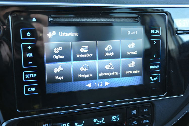 Toyota Corolla 1.6B 132KM Manual Kamera cofania Nawigacja CZujniki SalonPL zdjęcie 21