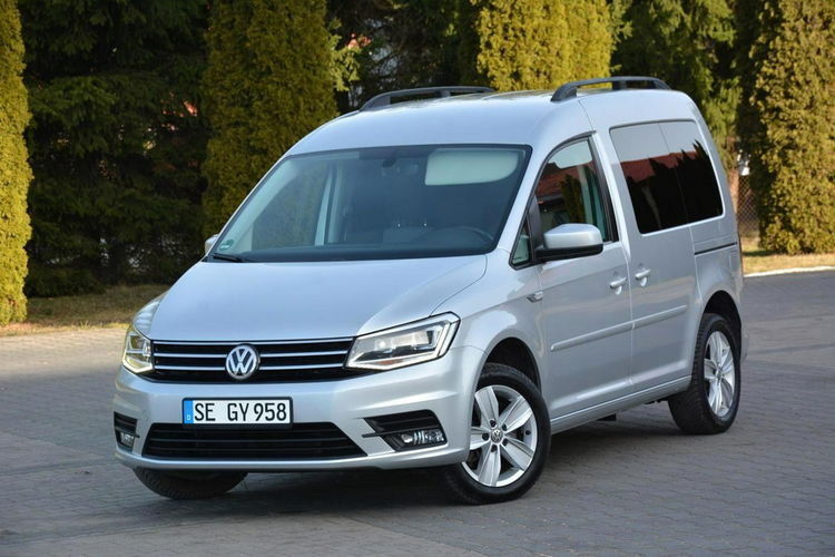 Volkswagen Caddy DSG Ledy Radar ACC Kamera Klimatronic Relingi Parktronic ASO do końca zdjęcie 2